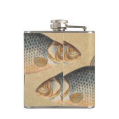 Flasques Pêche à la carpe peinture à l'eau douce (Dos)