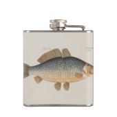 Flasques Pêche à la carpe peinture à l'eau douce (Dos)