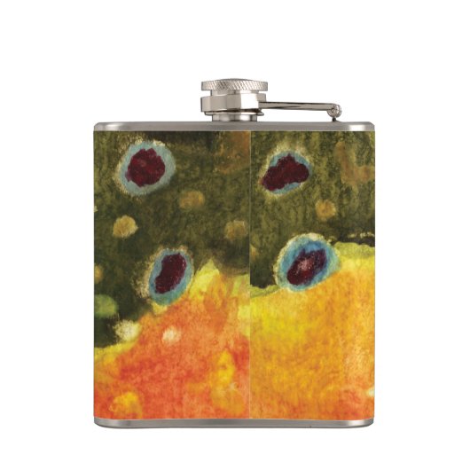 Flasques Pêche à la truite (Dos)