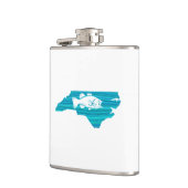 Flasques Pêche par vagues en Caroline du Nord (Gauche)