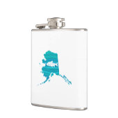 Flasques Pêche Saumon de la vague de l'Alaska (Gauche)