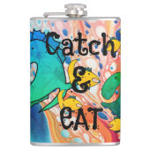 Flasques Pêche terminée Capture et manger (Devant)