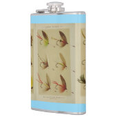 Flasques "Pêcheur à la mouche vintage" (Gauche)