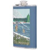 Flasques Pêcheur de mouche - Yellowstone occidental, (Gauche)