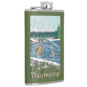Flasques Pêcheur de mouche - Yellowstone occidental, (Droite)