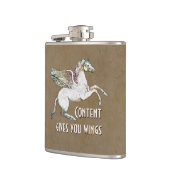 Flasques Pegasus / Le contenu vous donne des ailes (Gauche)