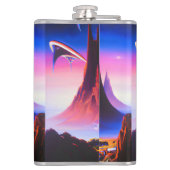 Flasques Peinture à l'huile Dream World (Dos)