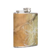 Flasques Peinture Abstraite en silhouette sur Arrière - pla (Droite)