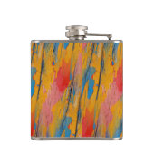 Flasques Peinture colorée (Dos)