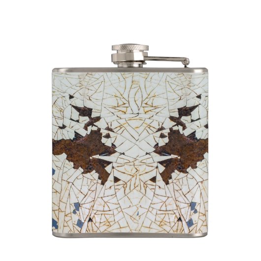 Flasques Peinture Craquelée (Dos)