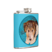 Flasques Peinture de chiot Terrier Fox - Art de chien origi (Droite)