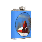 Flasques Peinture de phare rouge - Art original (Droite)