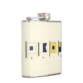 Flasques Peinture de quatre drapeaux avec la voile écrite (Droite)