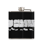 Flasques Peinture de route fissurée (Dos)