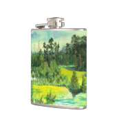 Flasques peinture de vallée verte Aquarelle (Gauche)