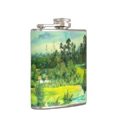 Flasques peinture de vallée verte Aquarelle (Droite)