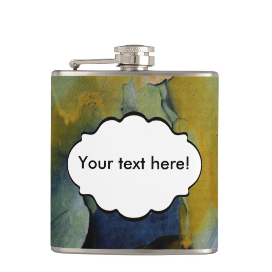 Flasques Peinture d'épluchage (Devant)