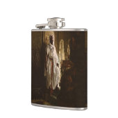 Flasques Peinture en chef maure africaine Portrait (Gauche)