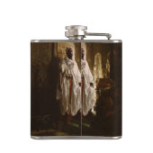 Flasques Peinture en chef maure africaine Portrait (Dos)