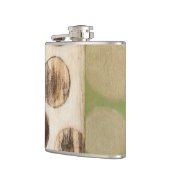 Flasques Peinture en panneau de bois de tonalité Terre avec (Gauche)