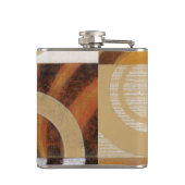 Flasques Peinture moderne avec Motifs circulaires (Dos)