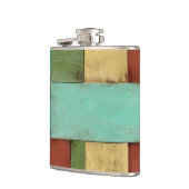 Flasques Peinture multicolore sur les côtes contemporaines (Gauche)