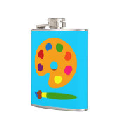 Flasques Peinture Palette (Gauche)