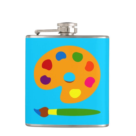 Flasques Peinture Palette (Devant)