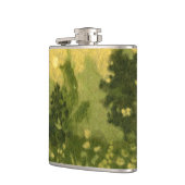 Flasques Pelouse d'été, peinture en laine, nuances vert pay (Gauche)