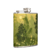 Flasques Pelouse d'été, peinture en laine, nuances vert pay (Droite)