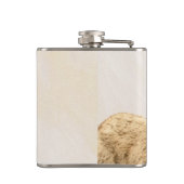 Flasques Pembroke Welsh Corgi Peinture - Art Chien original (Dos)