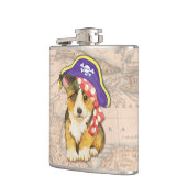 Flasques Pembroke Welsh Corgi Pirate (Gauche)