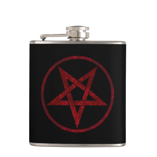 Flasques Pentagram Red Devil (Devant)