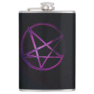 Flasques Pentagram violet de Yaei