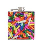 Flasques Pépites de bonbons colorés excentriques (Devant)