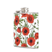 Flasques Pépites, rouge et vert sur blanc (Gauche)