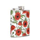 Flasques Pépites, rouge et vert sur blanc (Droite)