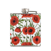 Flasques Pépites, rouge et vert sur blanc (Dos)
