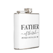 Flasques Père De La Mariée Mariage Fête Personnalisé (Droite)