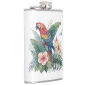 Flasques Perroquet avec fleurs (Droite)