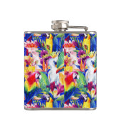 Flasques Perroquets d'aquarelle (Dos)