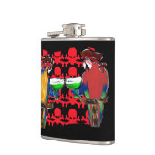 FLASQUES PERROQUETS PIRATES (Gauche)