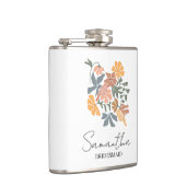 Flasques Personalized Bridesmaid Flower Boho Wedding (Droite)