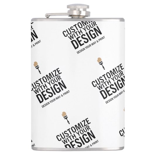 Flasques Personalized Company Branded Custom Minimalist  (Devant)