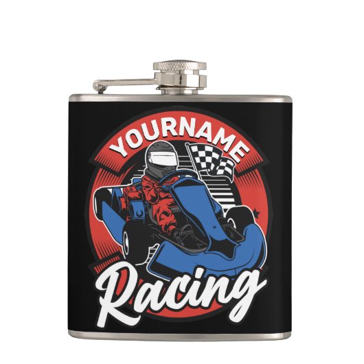 Flasques Personalized Go Kart (Devant)