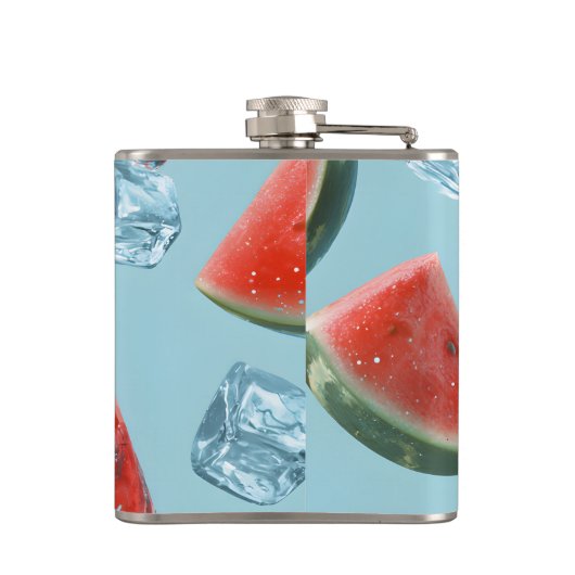 Flasques Personalized Juicy Watermelon Mint Sparkle (Dos)