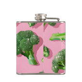 Flasques Personalized Pastel Sparkle Green Broccoli  (Dos)
