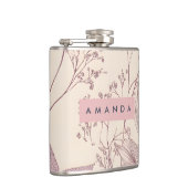 Flasques Personalized Vintage Botanical Floral Illustration (Droite)