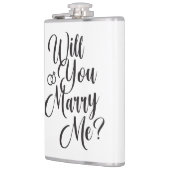 Flasques Personalized “Will You Marry Me?” Proposal  (Gauche)