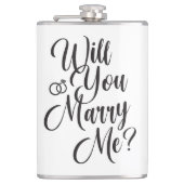 Flasques Personalized “Will You Marry Me?” Proposal  (Devant)